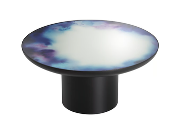 FRANCIS - Round mirrored glass coffee table by Petite Friture - view 2
